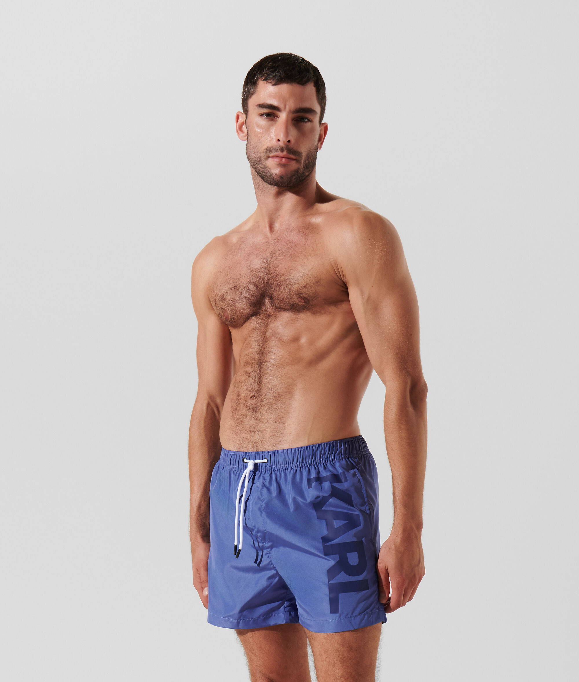 (image for) Refined KARL LOGO SHORT SWIMMING TRUNKS